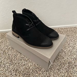 Joe’s Jeans Mens Black Suede Chukka Boot Size 10